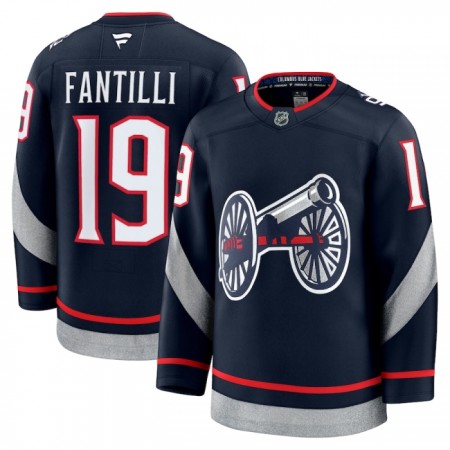 Dresovi Columbus Blue Jackets 2024-25 Fanatics Premium NHL Stadium Series Adam Fantilli Navy - Muške